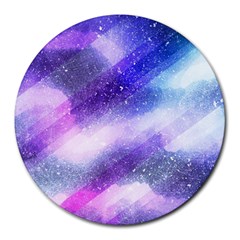 Background Art Abstract Watercolor Round Mousepads