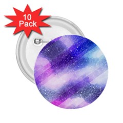 Background Art Abstract Watercolor 2.25  Buttons (10 pack) 