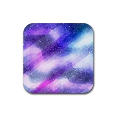 Background Art Abstract Watercolor Rubber Coaster (Square) 