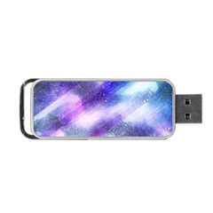 Background Art Abstract Watercolor Portable USB Flash (Two Sides)