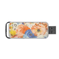 Texture Fabric Textile Detail Portable Usb Flash (two Sides) by Nexatart