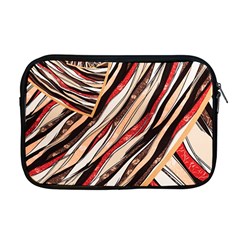 Fabric Texture Color Pattern Apple Macbook Pro 17  Zipper Case