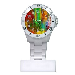 Color Abstract Background Textures Plastic Nurses Watch by Nexatart