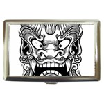 Japanese Onigawara Mask Devil Ghost Face Cigarette Money Cases Front