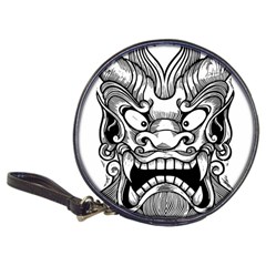 Japanese Onigawara Mask Devil Ghost Face Classic 20-cd Wallets