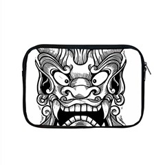 Japanese Onigawara Mask Devil Ghost Face Apple Macbook Pro 15  Zipper Case