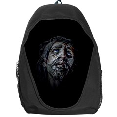 Jesuschrist Face Dark Poster Backpack Bag