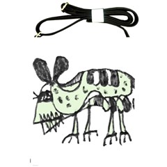 Monster Rat Pencil Drawing Illustration Shoulder Sling Bags by dflcprints