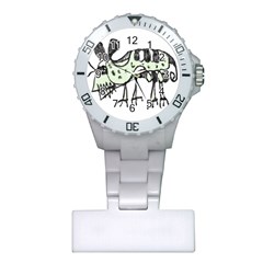 Monster Rat Pencil Drawing Illustration Plastic Nurses Watch by dflcprints