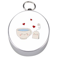 Cute Tea Silver Compasses by Valentinaart