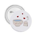 Cute Tea 2.25  Buttons Front