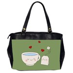 Cute Tea Office Handbags (2 Sides)  Back