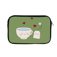 Cute Tea Apple Macbook Pro 13  Zipper Case by Valentinaart