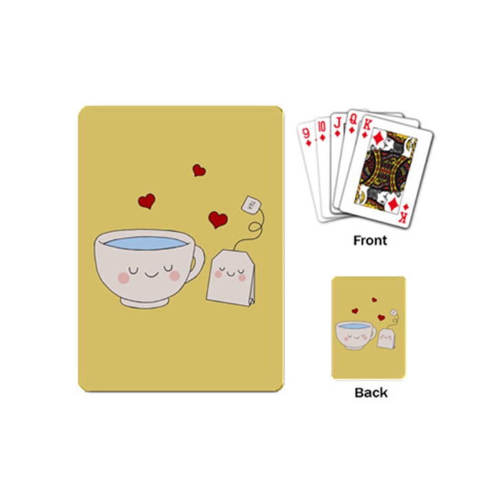 Cute Tea Playing Cards (Mini) 