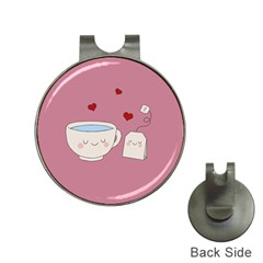 Cute Tea Hat Clips With Golf Markers by Valentinaart