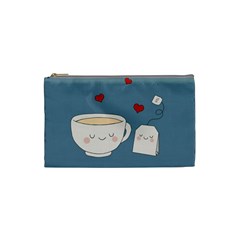 Cute Tea Cosmetic Bag (small) 