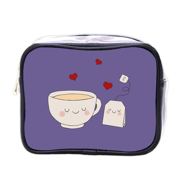 Cute Tea Mini Toiletries Bags