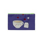 Cute Tea Cosmetic Bag (XS) Back