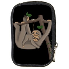 Cute Sloth Compact Camera Cases by Valentinaart