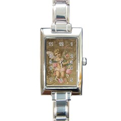 Cupid - Vintage Rectangle Italian Charm Watch by Valentinaart