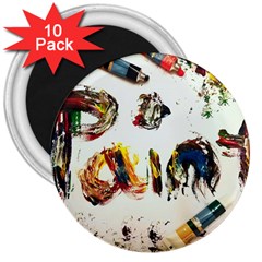 Paint 3  Magnets (10 Pack) 