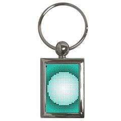 Circle Therapy Print Key Chains (rectangle)  by julissadesigns