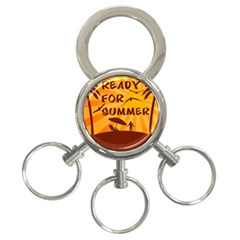 Ready For Summer 3-ring Key Chains by Melcu