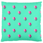 Love Heart Set Seamless Pattern Large Flano Cushion Case (Two Sides) Front