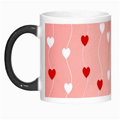Heart Shape Background Love Morph Mugs by Nexatart