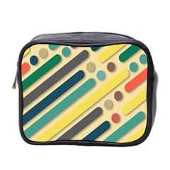 Background Vintage Desktop Color Mini Toiletries Bag 2-side by Nexatart