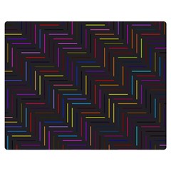 Lines Line Background Double Sided Flano Blanket (medium) 