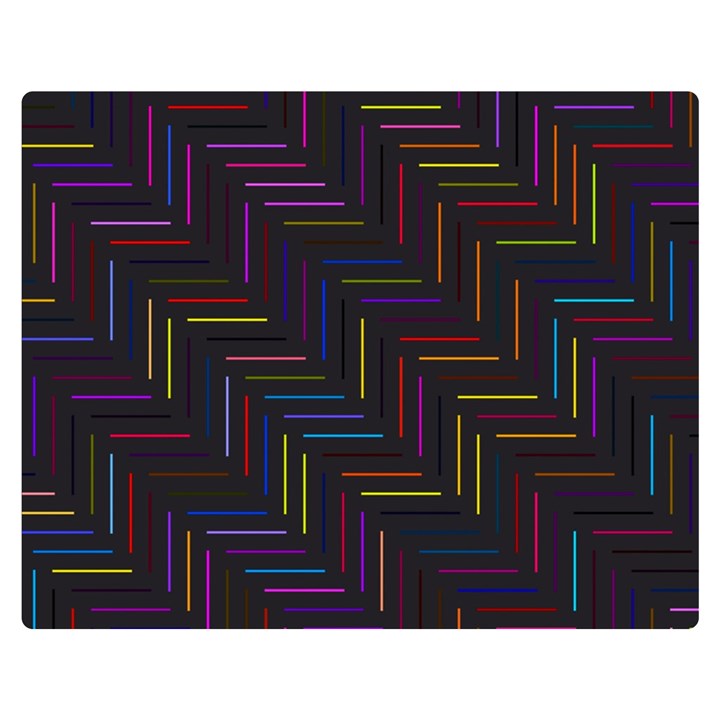 Lines Line Background Double Sided Flano Blanket (Medium) 