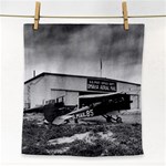 Omaha Airfield Airplain Hangar Face Towel Front