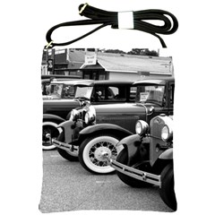 Vehicle Car Transportation Vintage Shoulder Sling Bags by Nexatart
