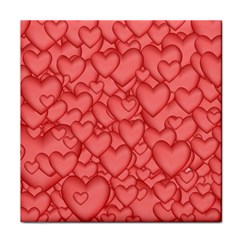 Background Hearts Love Face Towel