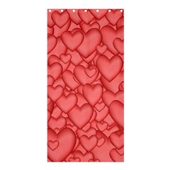 Background Hearts Love Shower Curtain 36  x 72  (Stall) 