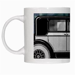 Vintage Car Automobile Auburn White Mugs