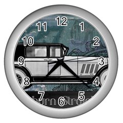Vintage Car Automobile Auburn Wall Clocks (Silver) 