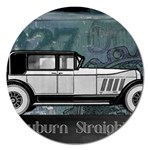 Vintage Car Automobile Auburn Magnet 5  (Round) Front
