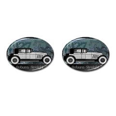Vintage Car Automobile Auburn Cufflinks (Oval)