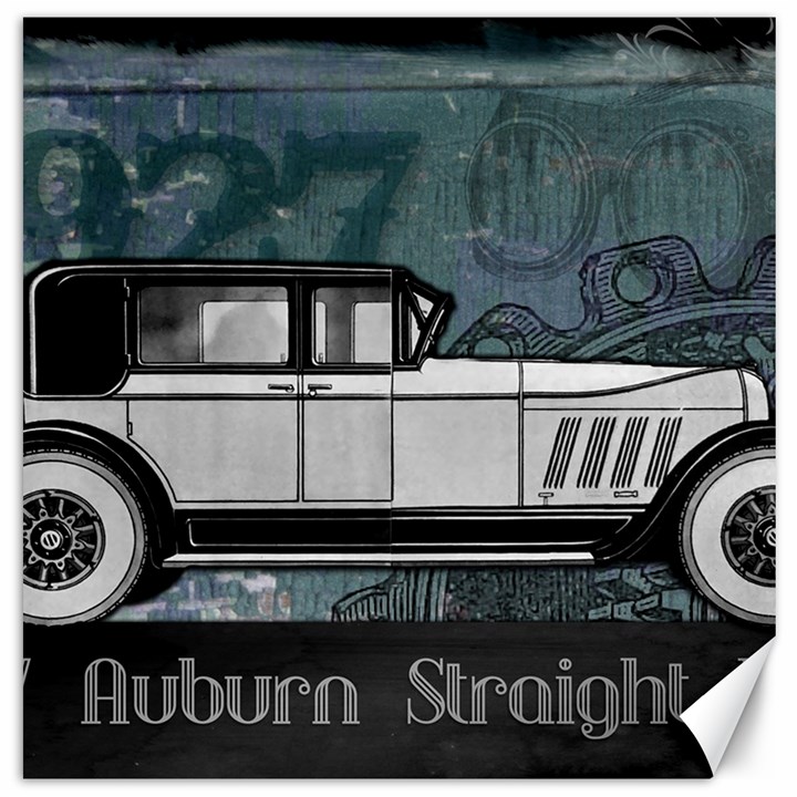 Vintage Car Automobile Auburn Canvas 16  x 16  