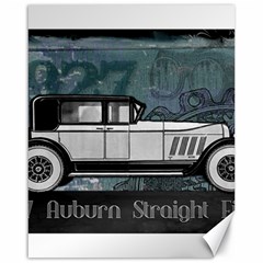 Vintage Car Automobile Auburn Canvas 16  x 20  