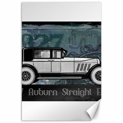 Vintage Car Automobile Auburn Canvas 24  x 36 