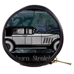 Vintage Car Automobile Auburn Mini Makeup Bags by Nexatart