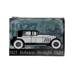 Vintage Car Automobile Auburn Cosmetic Bag (Large) 