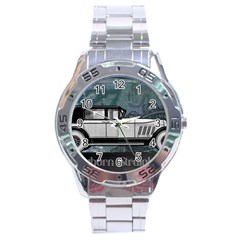 Vintage Car Automobile Auburn Stainless Steel Analogue Watch