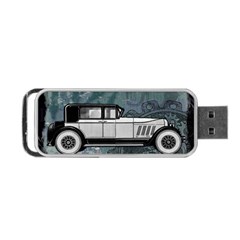 Vintage Car Automobile Auburn Portable USB Flash (Two Sides)