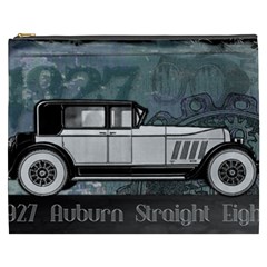 Vintage Car Automobile Auburn Cosmetic Bag (XXXL) 