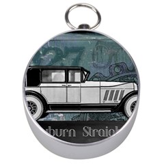 Vintage Car Automobile Auburn Silver Compasses