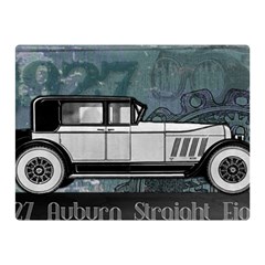 Vintage Car Automobile Auburn Double Sided Flano Blanket (Mini) 